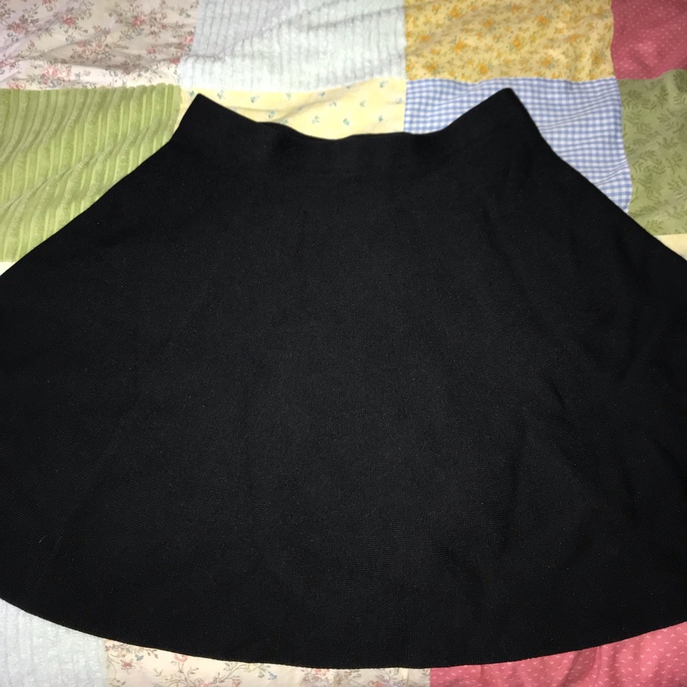 Black Skater Skirt